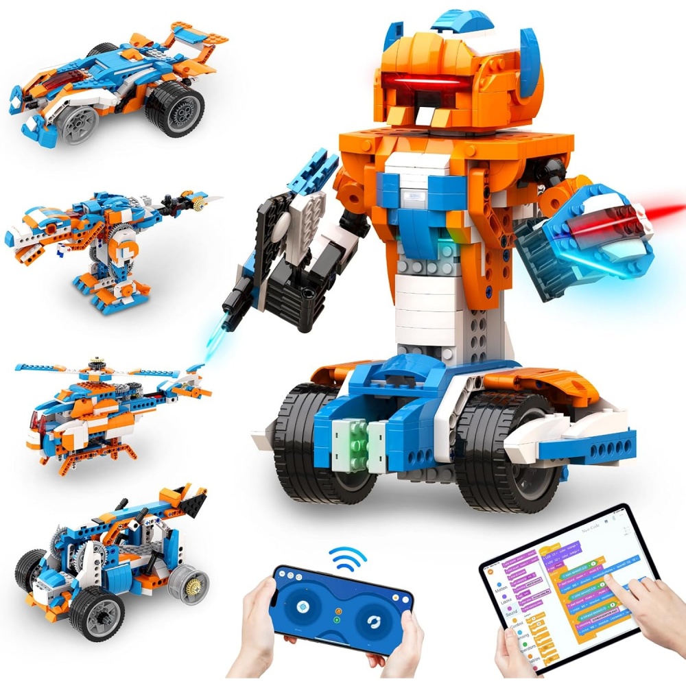 Tech Office Building - Kit Pembuatan Robot STEM Modern, Ornamen