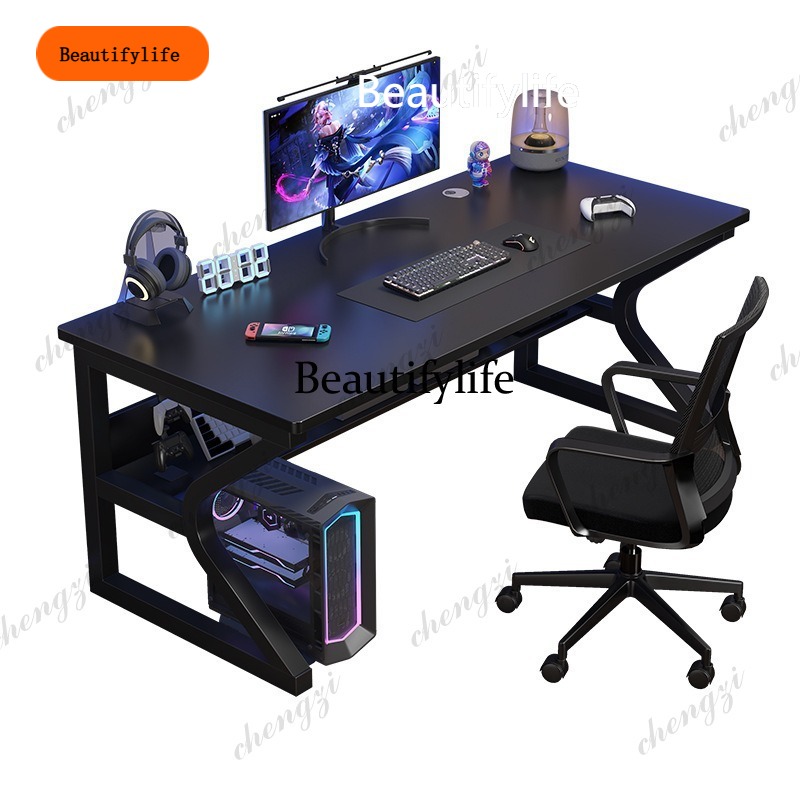Office Tech Desk - B567 Meja Komputer Modern Bergaya Teknologi