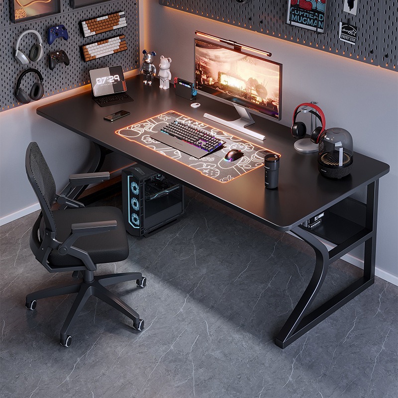 Office Tech Desk - Meja Komputer Modern Tech-sense Desainer Minimalis