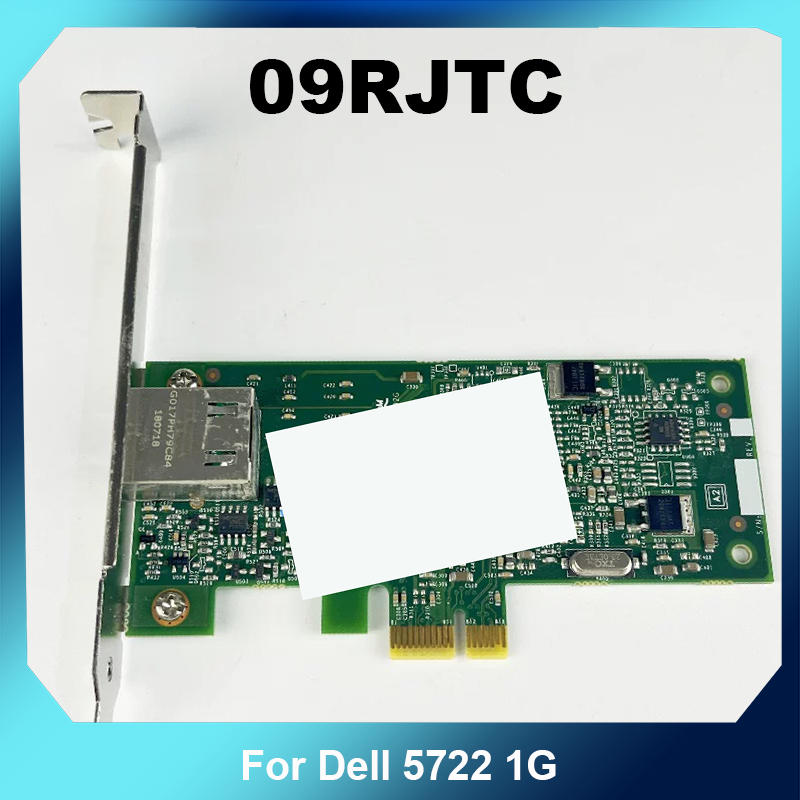 Gigabit Network Card - 09RJTC Kartu Jaringan PCIe Port Tunggal