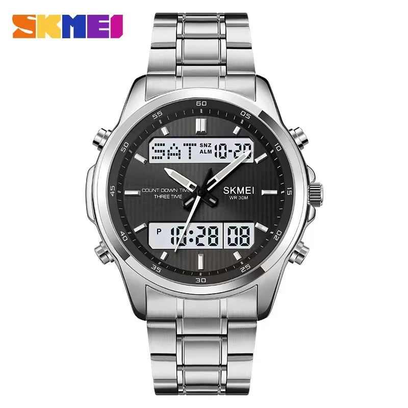 Digital Timer Countdown - Skmei jam tangan Digital lampu latar