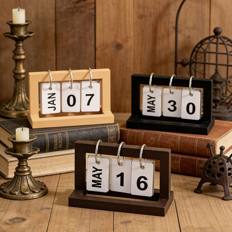 Office Tech Accessories - 【M】Kalender Mini Dekorasi Meja Kantor Kit