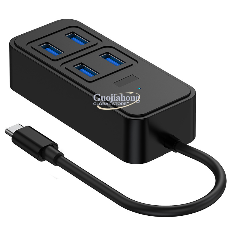 Docking Station Usb C - Hub USB3.0 lintas batas, breakout antarmuka