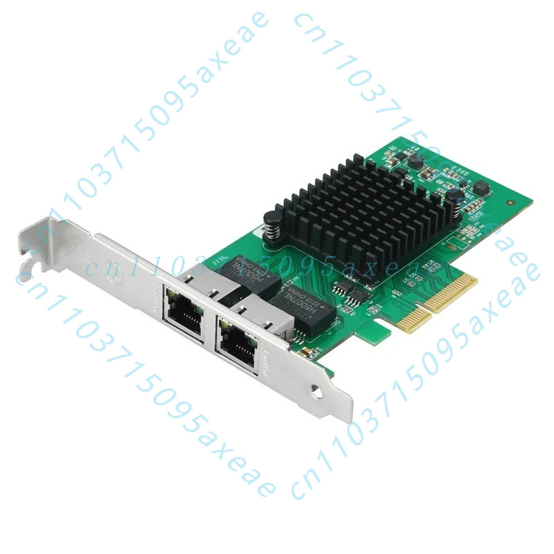 Gigabit Network Card - Untuk Intel I350-T2 Chip PCI-E X4