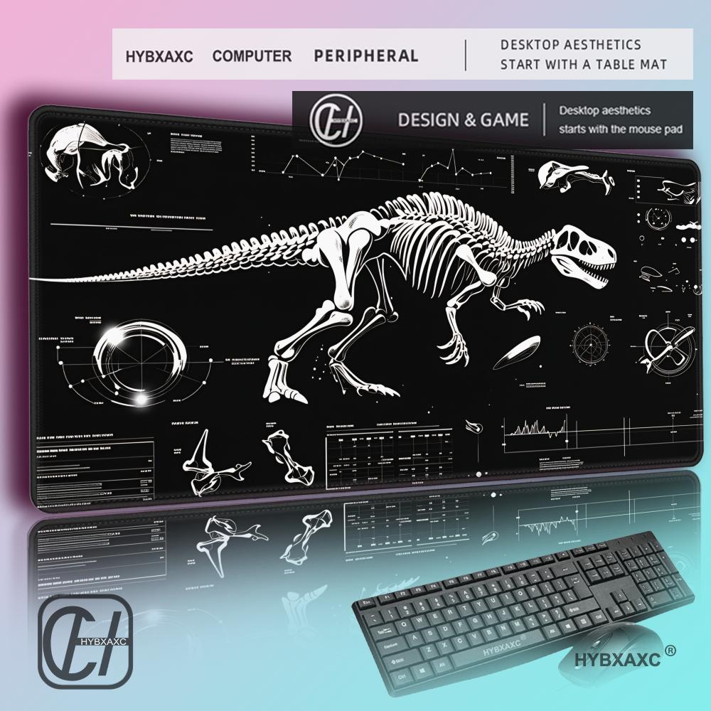 Office Tech Desk - HYBXAXC XXL Dinosaur Tech Gaming Desk
