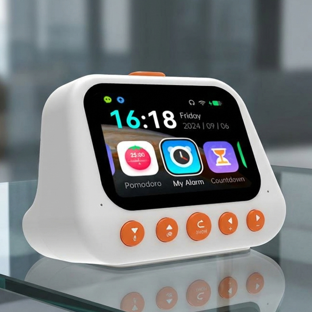 Digital Timer Countdown - Jam Alarm Pintar AI Teman Berbicara