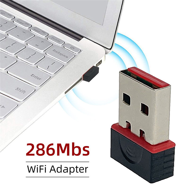 Adaptor WiFi USB Mini Nirkabel - Gigabit Network Card ulasan dan harga