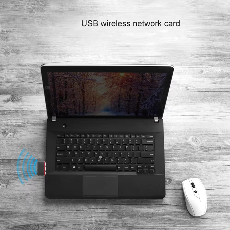 Adaptor WiFi USB Mini Nirkabel - Gigabit Network Card ulasan dan harga