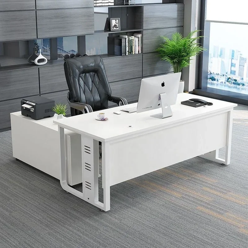 l Meja Perabot Kantor Modern M - Office Tech Desk ulasan dan harga
