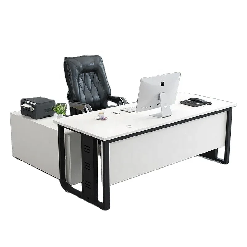 l Meja Perabot Kantor Modern M - Office Tech Desk ulasan dan harga