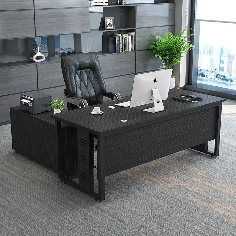 l Meja Perabot Kantor Modern M - Office Tech Desk ulasan dan harga