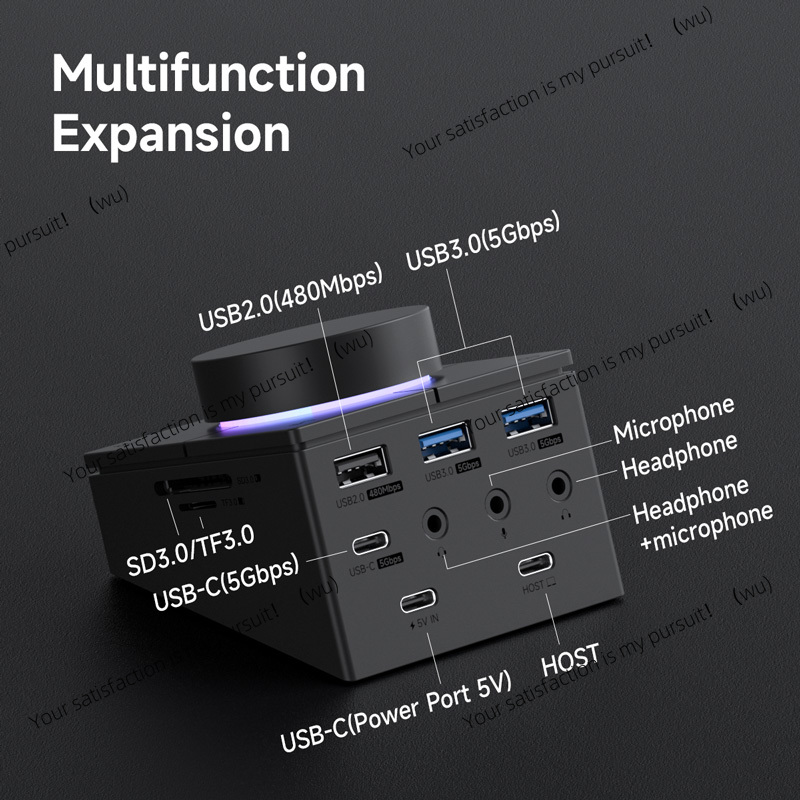 Hub USB C dengan Tombol Pintas - Docking Station Usb C ulasan dan harga