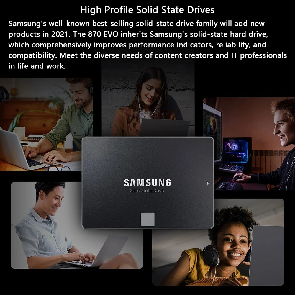 SAMSUNG SSD 870 EVO Internal S - Samsung Ssd 980 Pro ulasan dan harga