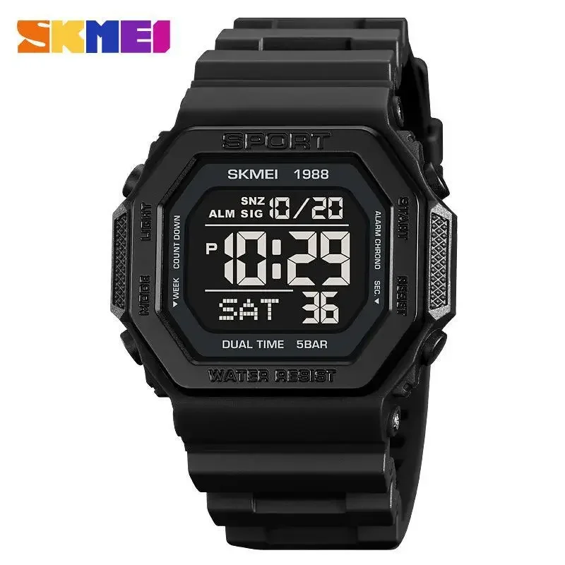Skmei 1988 jam tangan militer  - Digital Timer Countdown ulasan dan harga