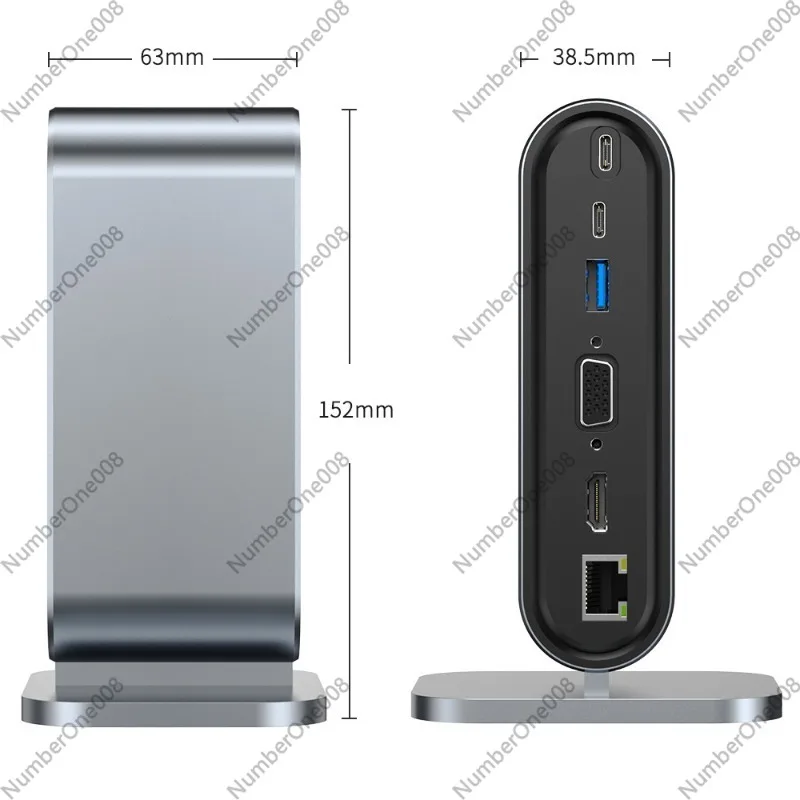 Stasiun Docking USB Vertikal 1 - Docking Station Usb C ulasan dan harga