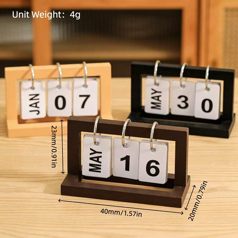 【M】Kalender Mini Dekorasi Meja - Office Tech Accessories ulasan dan harga