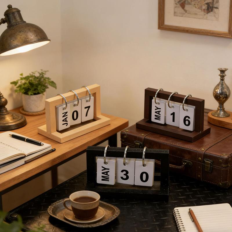 【M】Kalender Mini Dekorasi Meja - Office Tech Accessories ulasan dan harga