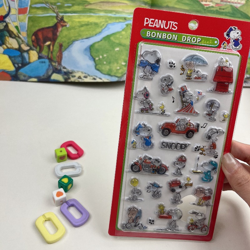8 Buah Stiker Anime Kartun Rel - Office Tech Accessories ulasan dan harga