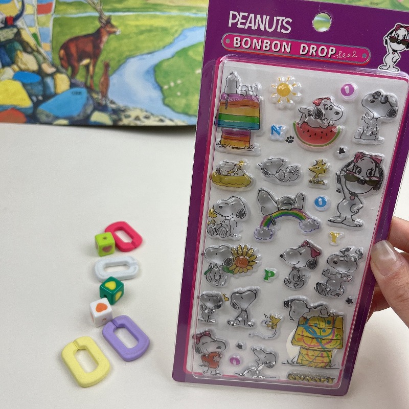 8 Buah Stiker Anime Kartun Rel - Office Tech Accessories ulasan dan harga