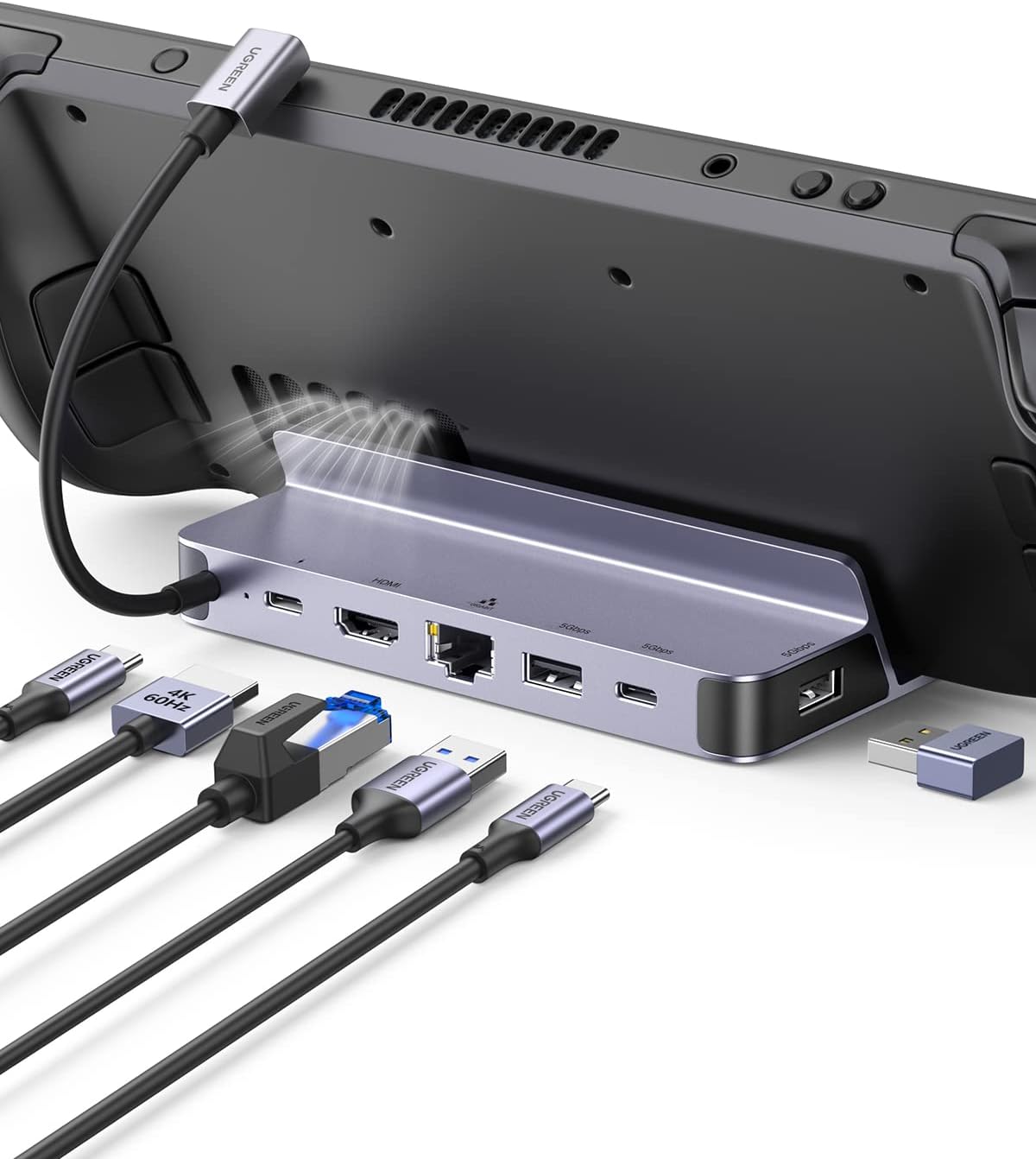 Docking Station UGREEN Steam D - Docking Station Usb C ulasan dan harga