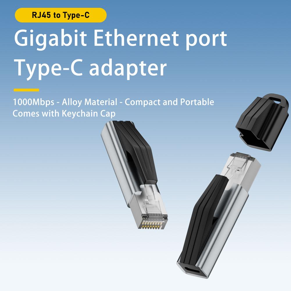 Adaptor Tipe C ke Ethernet 100 - Gigabit Network Card ulasan dan harga