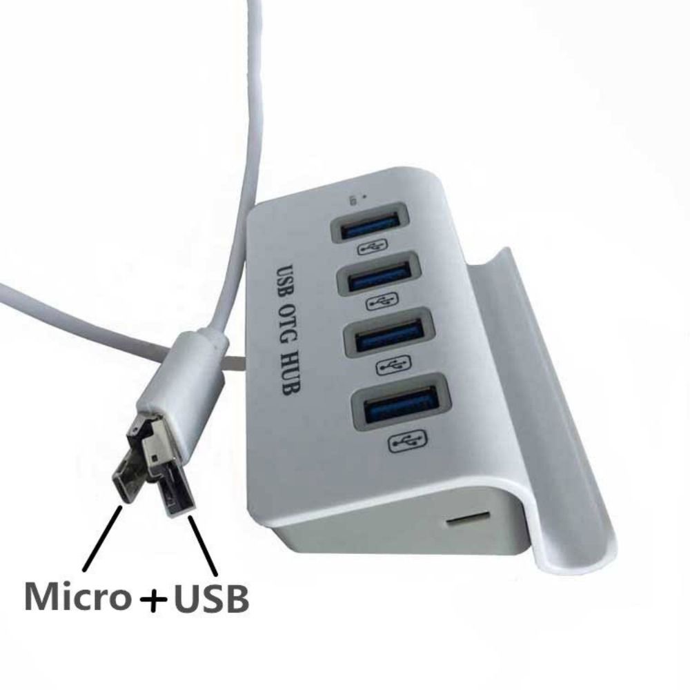 OTG Hub USB OTG HUB USB2.0 4 i - Docking Station Usb C ulasan dan harga