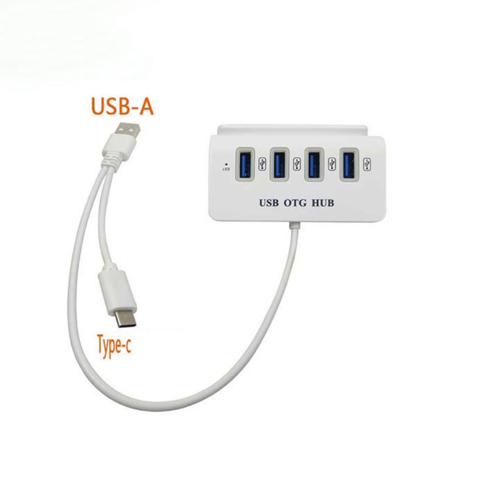 OTG Hub USB OTG HUB USB2.0 4 i - Docking Station Usb C ulasan dan harga