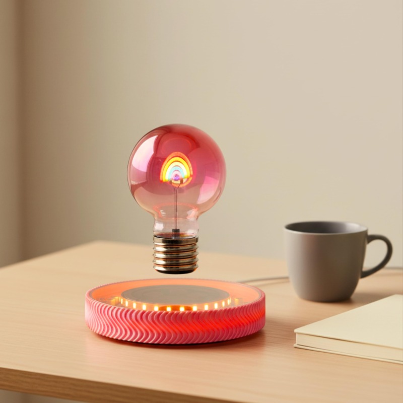 Lampu Meja LED Nirkabel Mengam - Office Tech Desk ulasan dan harga