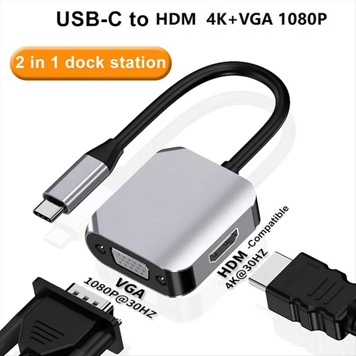 *A14E USB C Docking Station, 2 - Docking Station Usb C ulasan dan harga