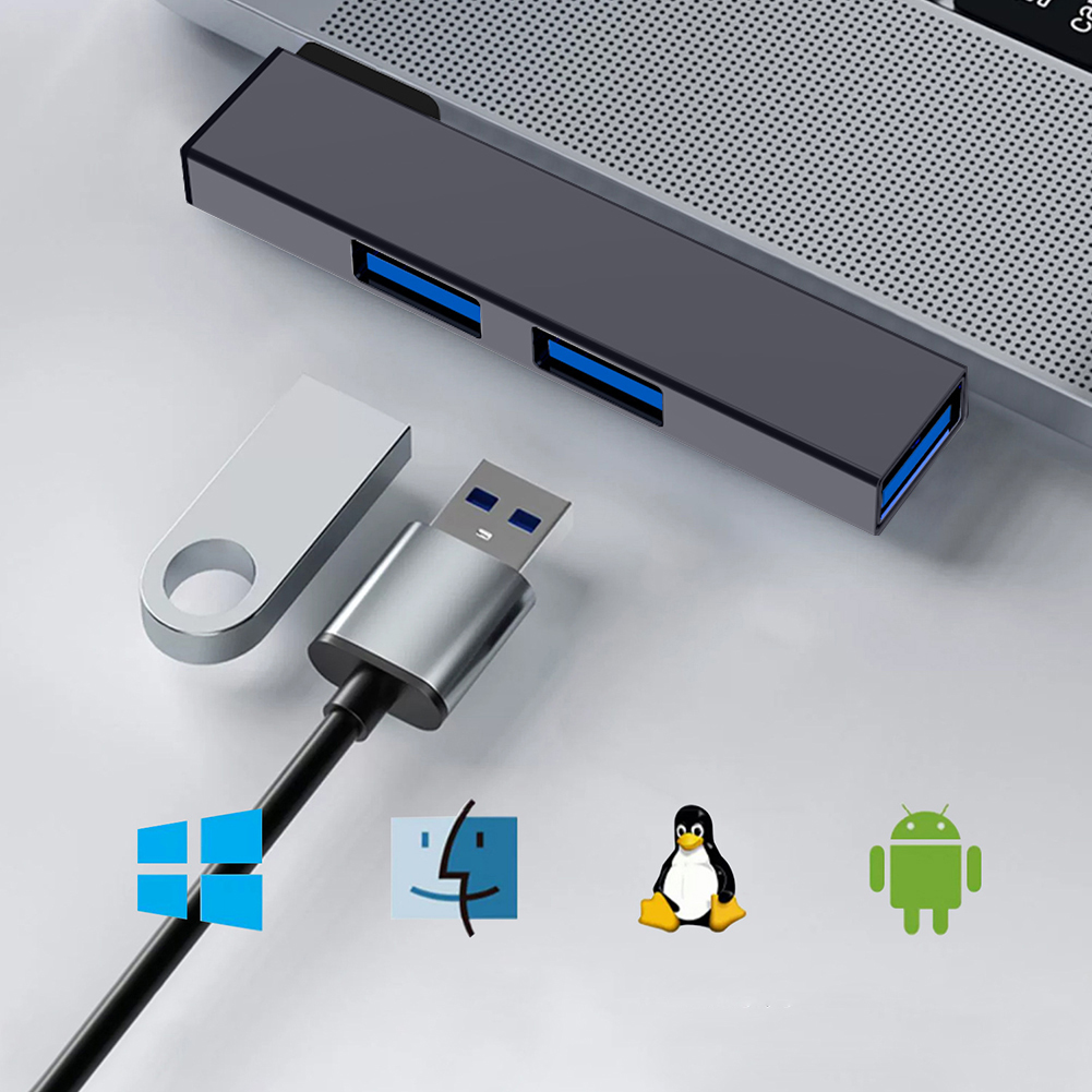 3 in 1 USB Docking Station OTG - Docking Station Usb C ulasan dan harga