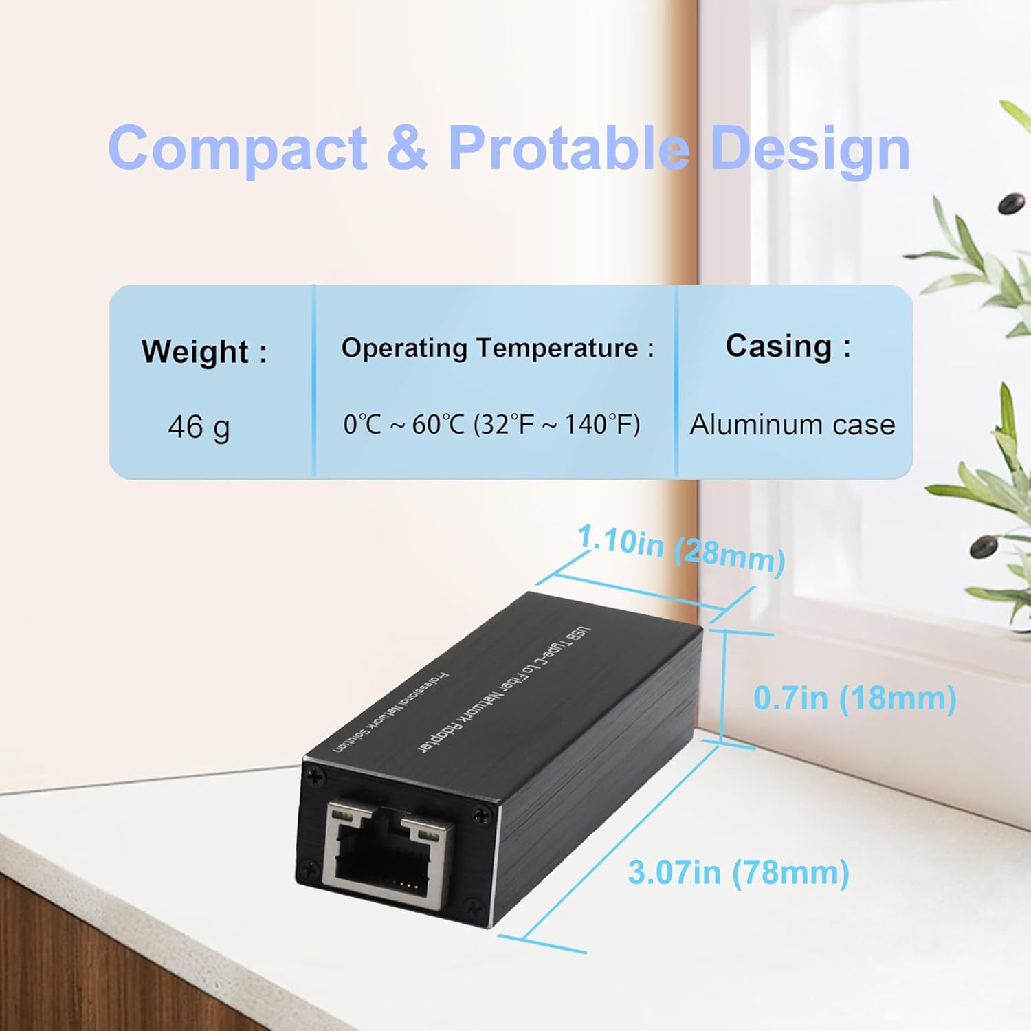 Adaptor USB 3.0 ke SFP Gigabit - Gigabit Network Card ulasan dan harga