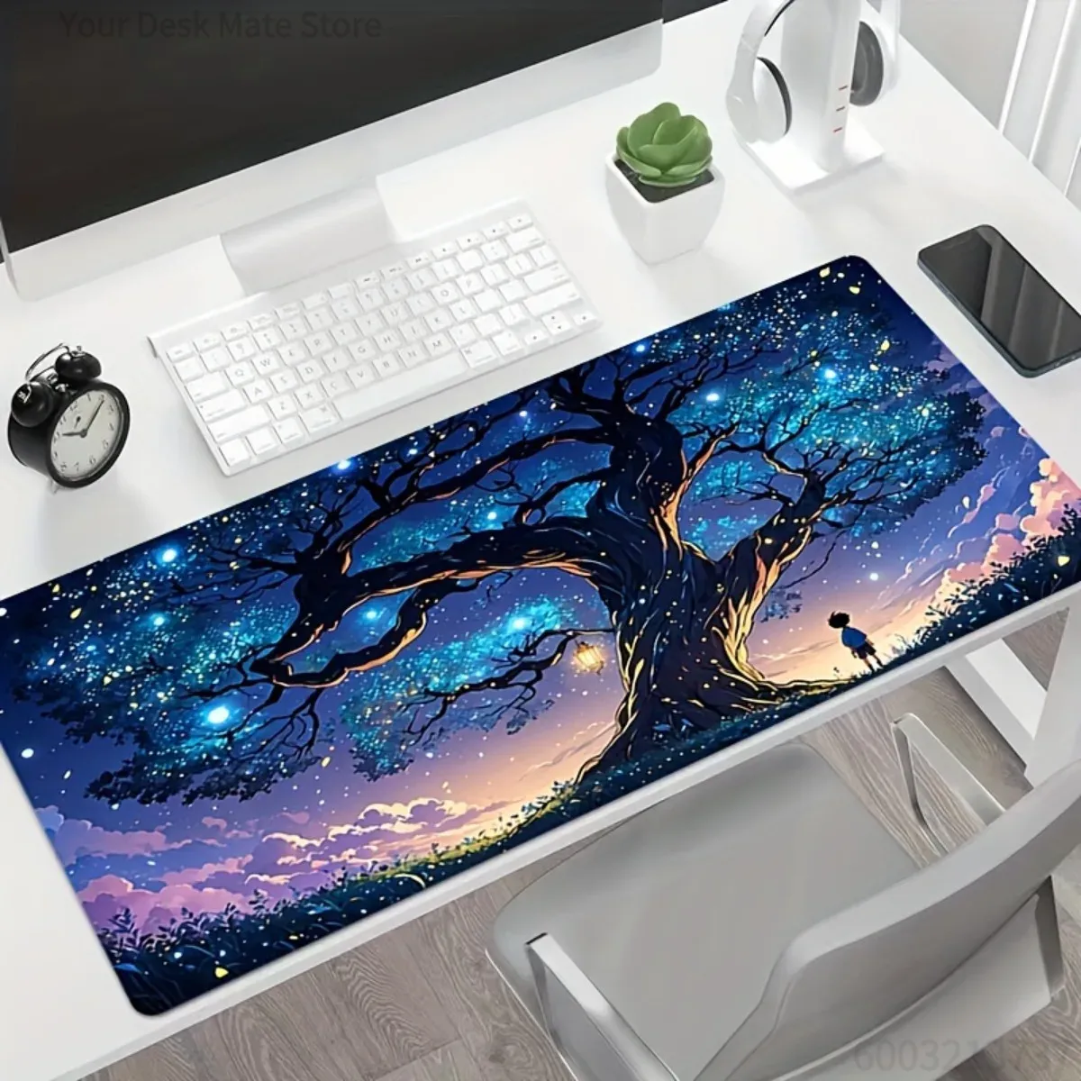 Alas Meja Gaming Karet Anti-se - Office Tech Desk ulasan dan harga