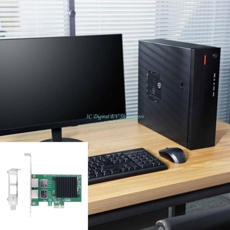 E74D PCIe Kartu Jaringan Serve - Gigabit Network Card ulasan dan harga