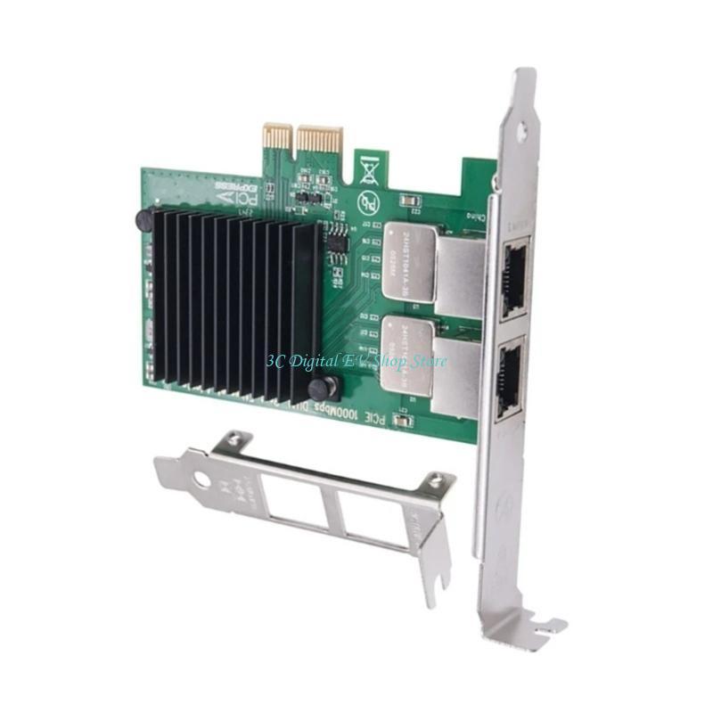 E74D PCIe Kartu Jaringan Serve - Gigabit Network Card ulasan dan harga