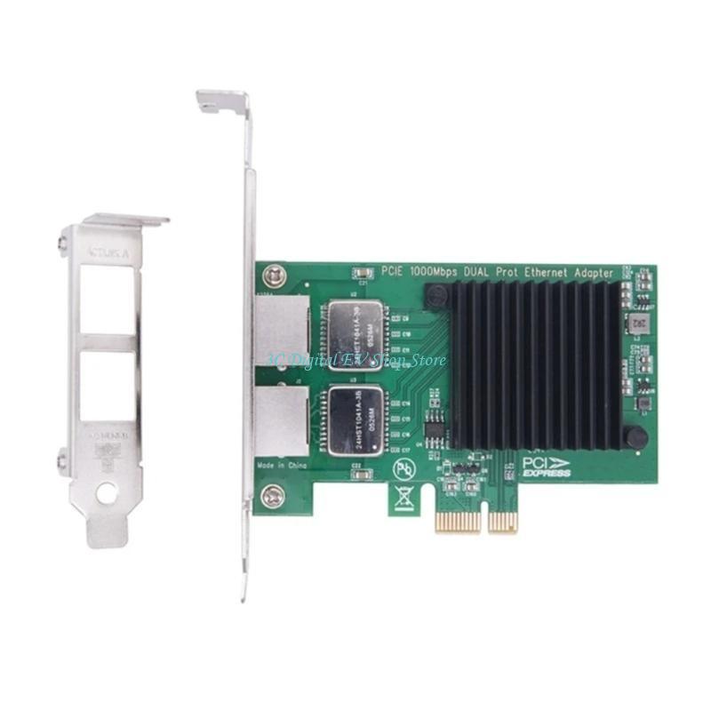 E74D PCIe Kartu Jaringan Serve - Gigabit Network Card ulasan dan harga