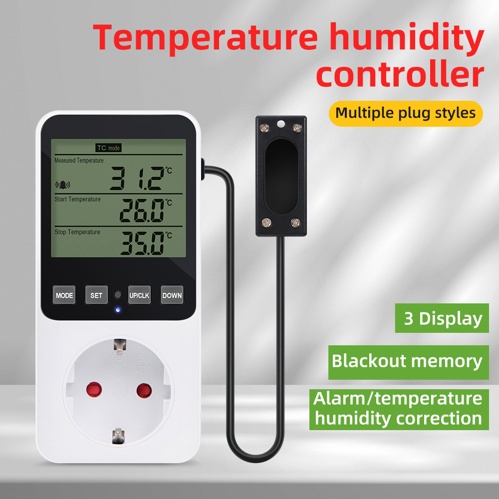 Pengontrol Kelembaban Suhu Dig - Digital Timer Countdown ulasan dan harga
