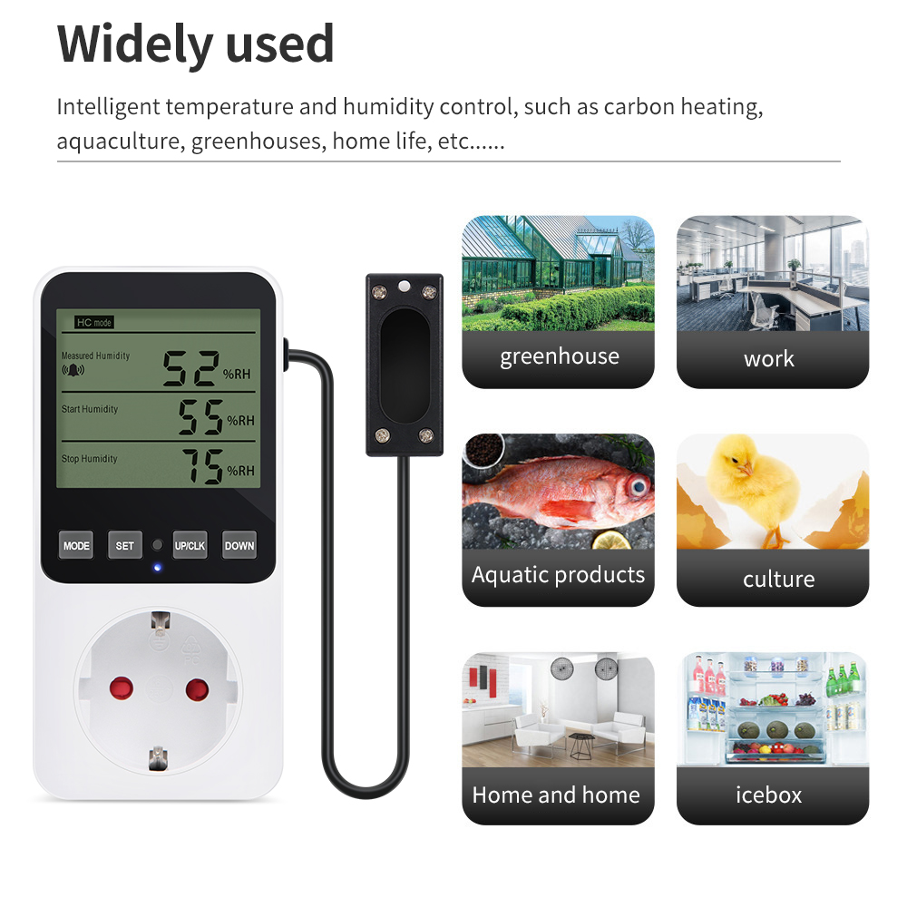 Pengontrol Kelembaban Suhu Dig - Digital Timer Countdown ulasan dan harga