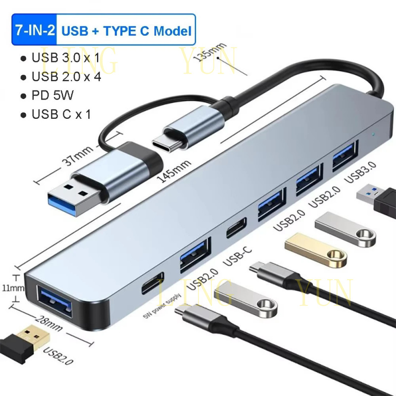 Z 11 Port USB C HUB Docking St - Docking Station Usb C ulasan dan harga