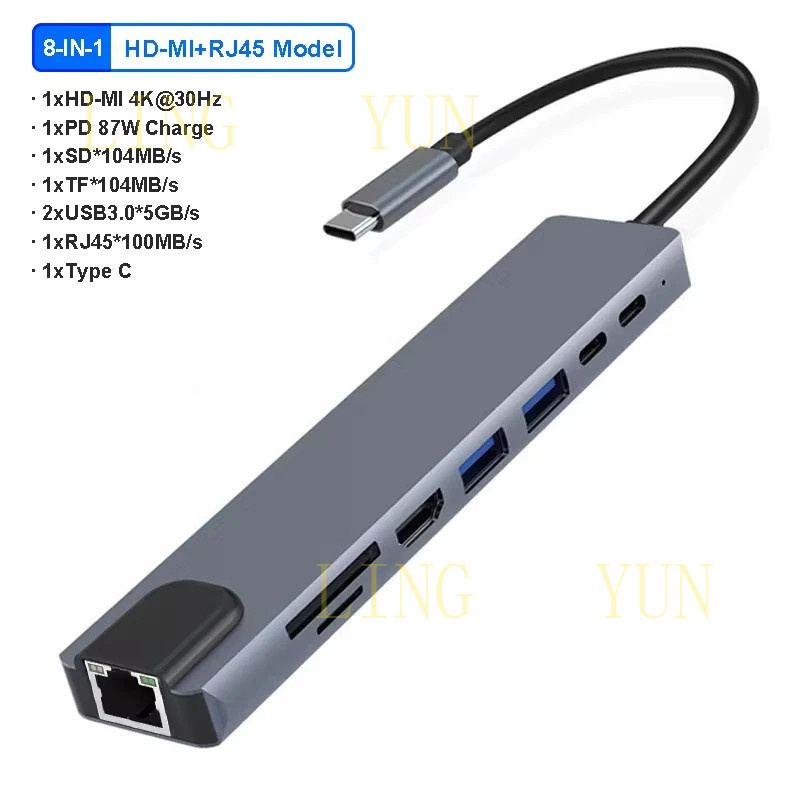 Z 11 Port USB C HUB Docking St - Docking Station Usb C ulasan dan harga